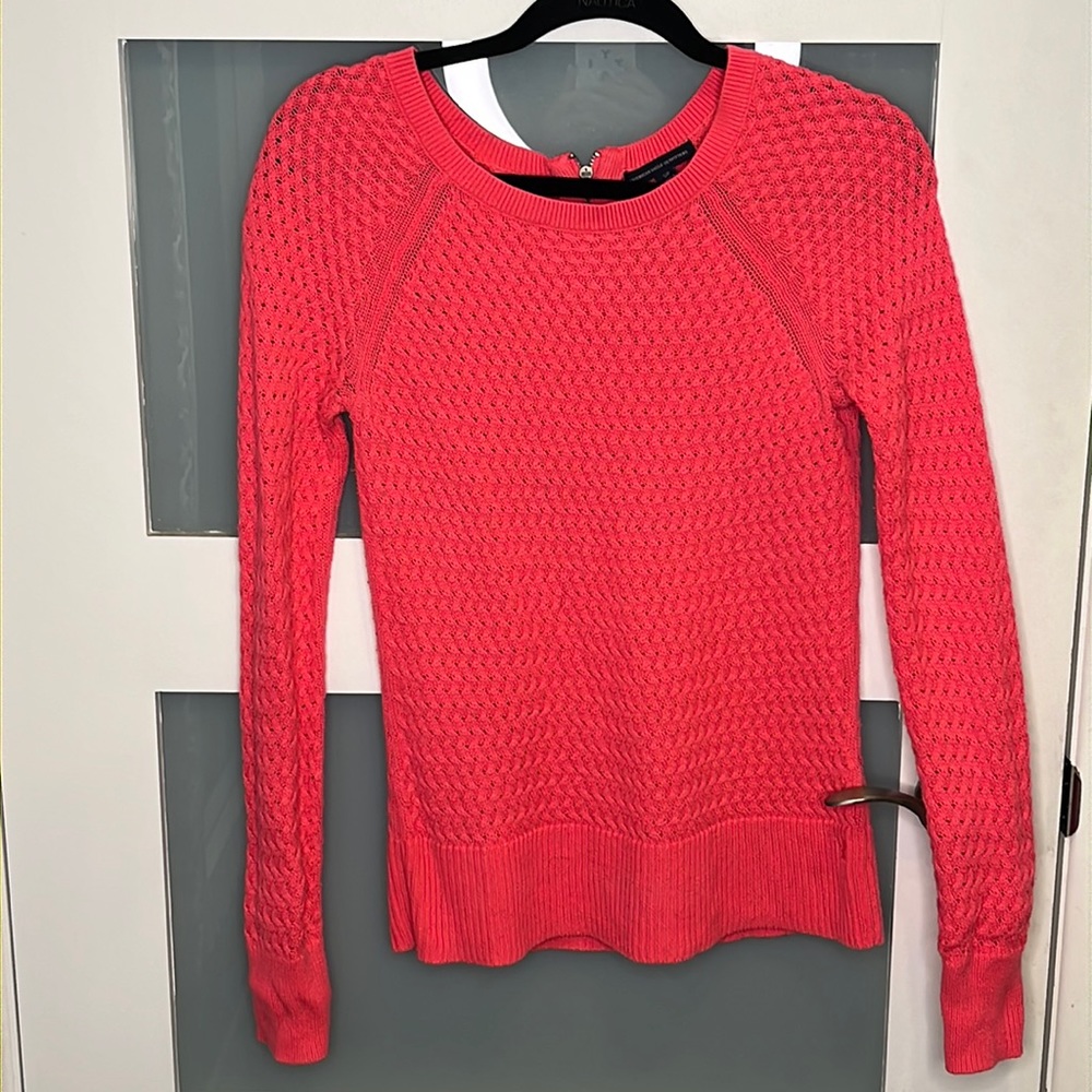 Gorgeous bright pink sweater. Size small